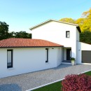 Projet maison contemporaine 160 m² habitables